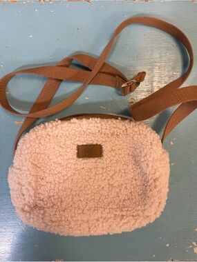 UGG Cream Sherpa Crossbody Bag